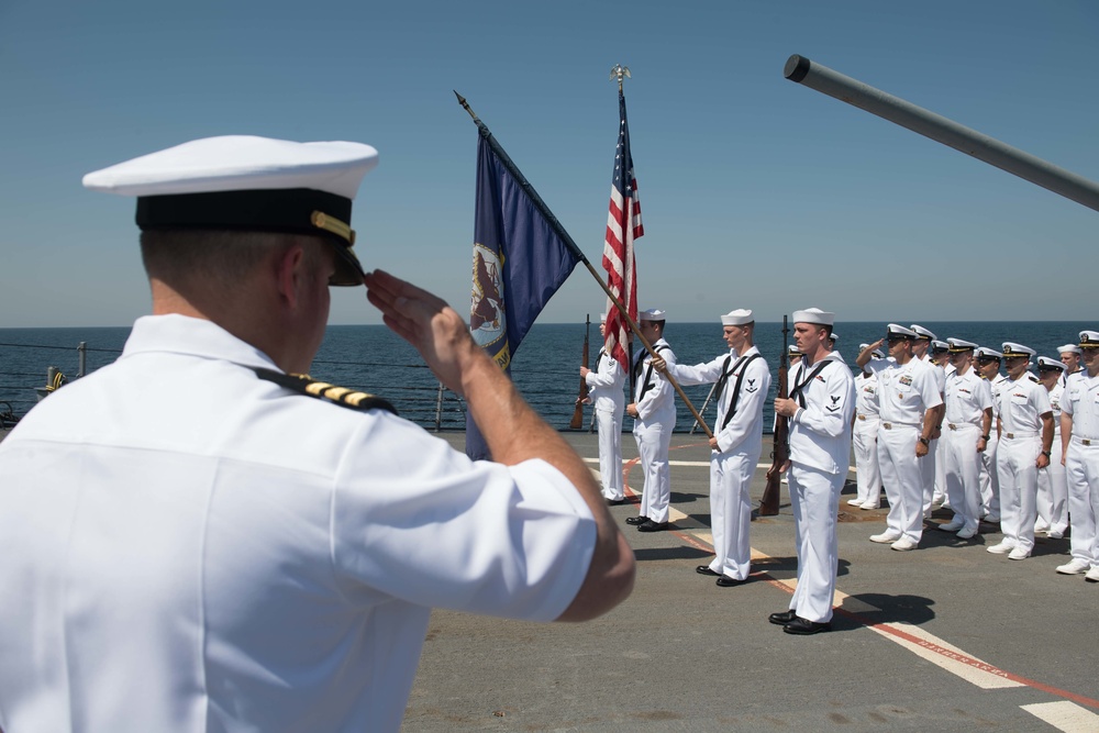 Chung-Hoon Commemorates USS Sigsbee