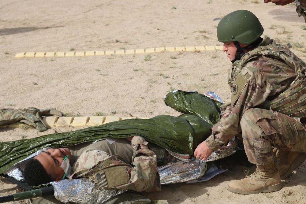 300th Sustainment Brigade Combat Lifesaver Training