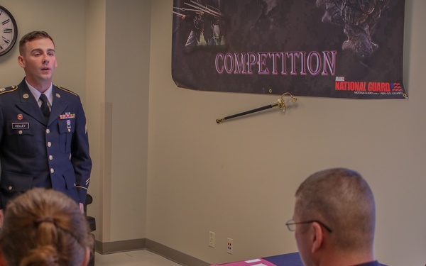 Soldiers Participate in Maine Best Warrior Competition