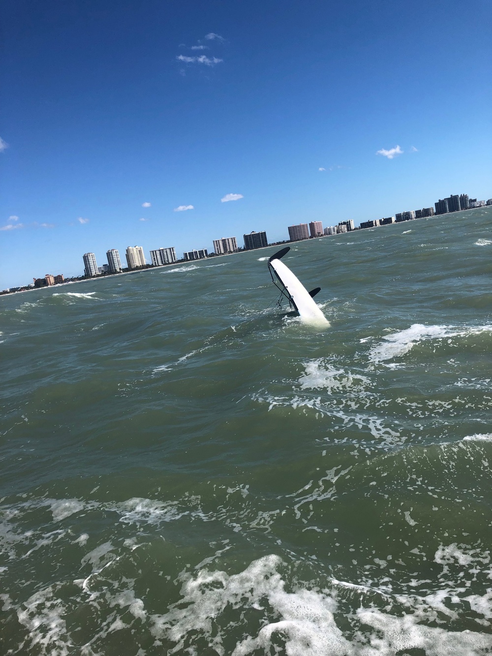 Coast Guard rescues 3 people after boat capsizes