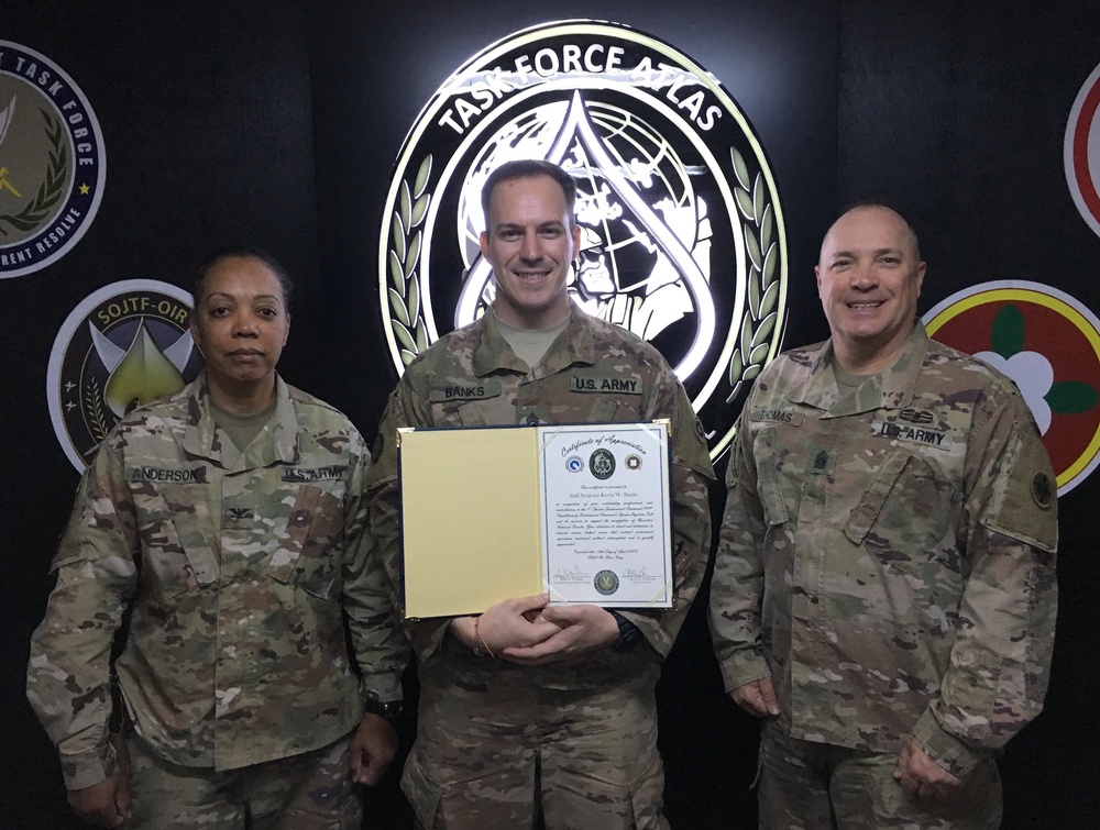 Staff Sgt. Banks Recognized
