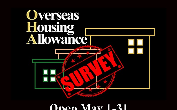 Overseas Housing Allowance Survey coming to Italy this May
