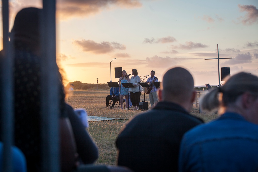 MCBH Chapel holds 2019 Easter Sunrise Service