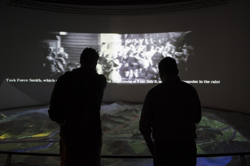 7th Air Force visits UN First Battle Memorial