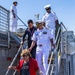 U.S. Ambassador to Timor-Leste Kathleen M. Fitzpatrick tours USNS Fall River at the Port of Dili for Pacific Partnership 2019