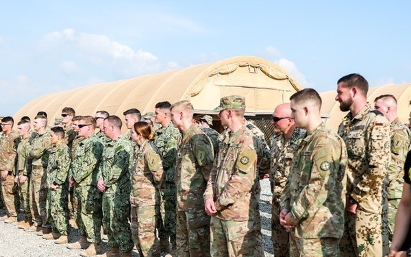 Army Lt. Col. Adresses Medic Competitors