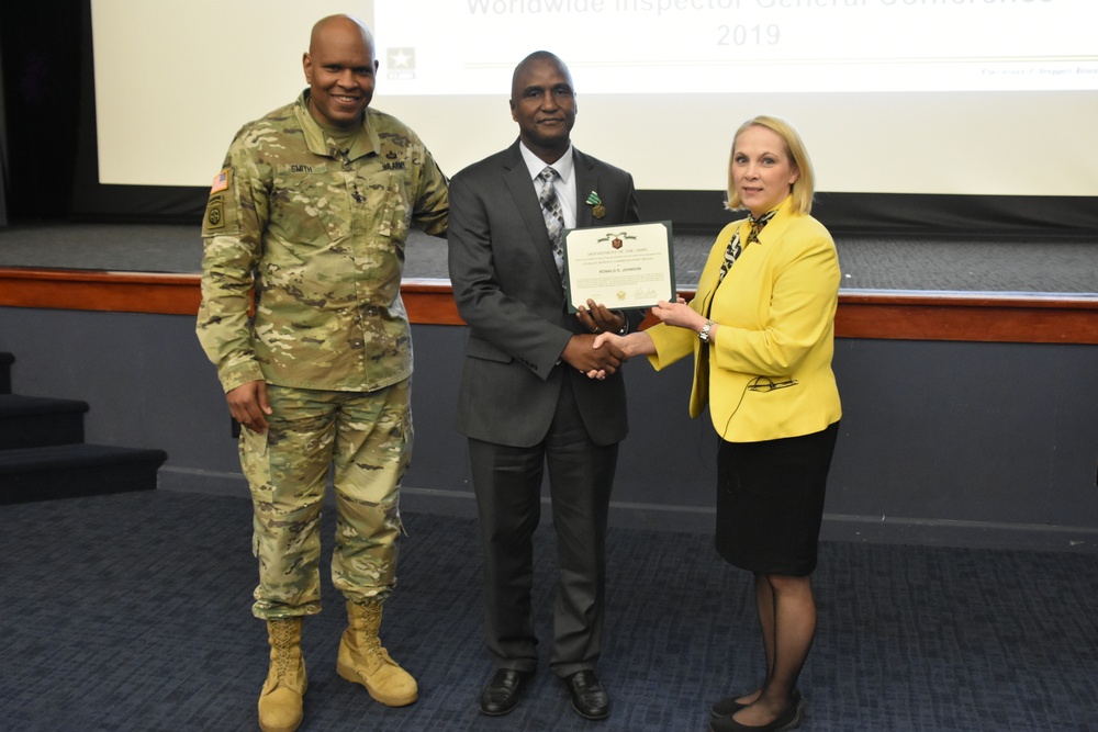 The Inspector General honors Civilians of the Year