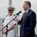 U.S. 7th Fleet leadership meet with dignitaries and officials aboard the U.S. 7th Fleet‘s flagship USS Blue Ridge in Hong Kong.