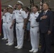 U.S. 7th Fleet leadership meet with dignitaries and officials aboard the U.S. 7th Fleet‘s flagship USS Blue Ridge in Hong Kong.