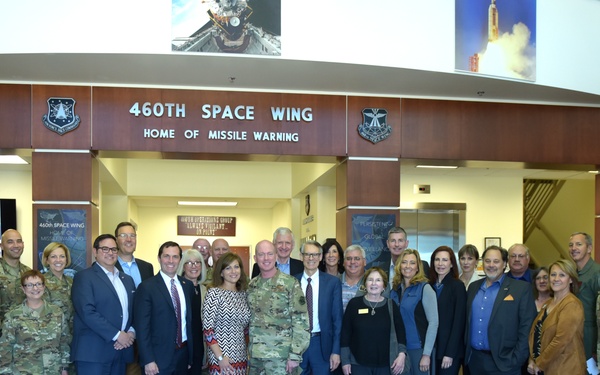 Buckley AFB hosts Metro-Denver mayors and Rep. Crow for a base tour