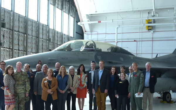 Buckley AFB hosts Metro-Denver mayors and Rep. Crow for a base tour