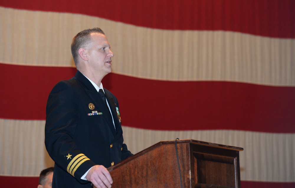 USS Providence (SSN 719) Holds Change of Command