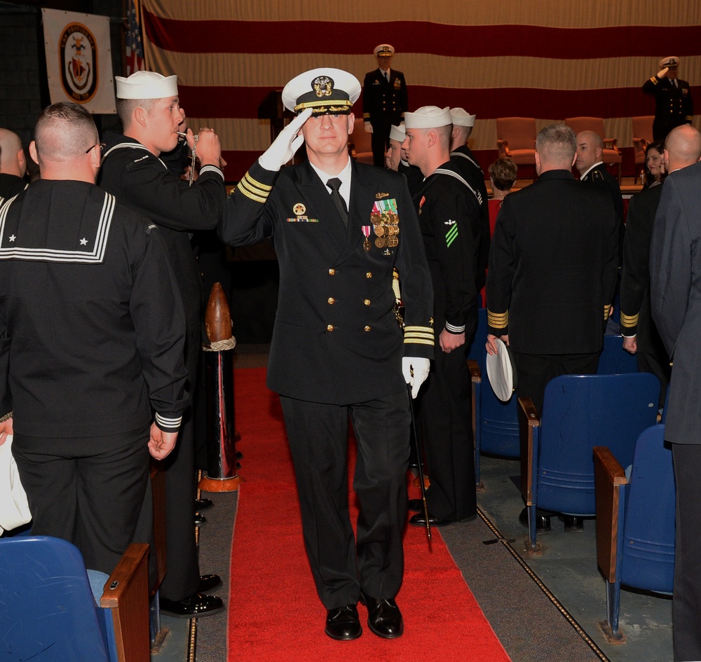 USS Providence (SSN 719) Holds Change of Command