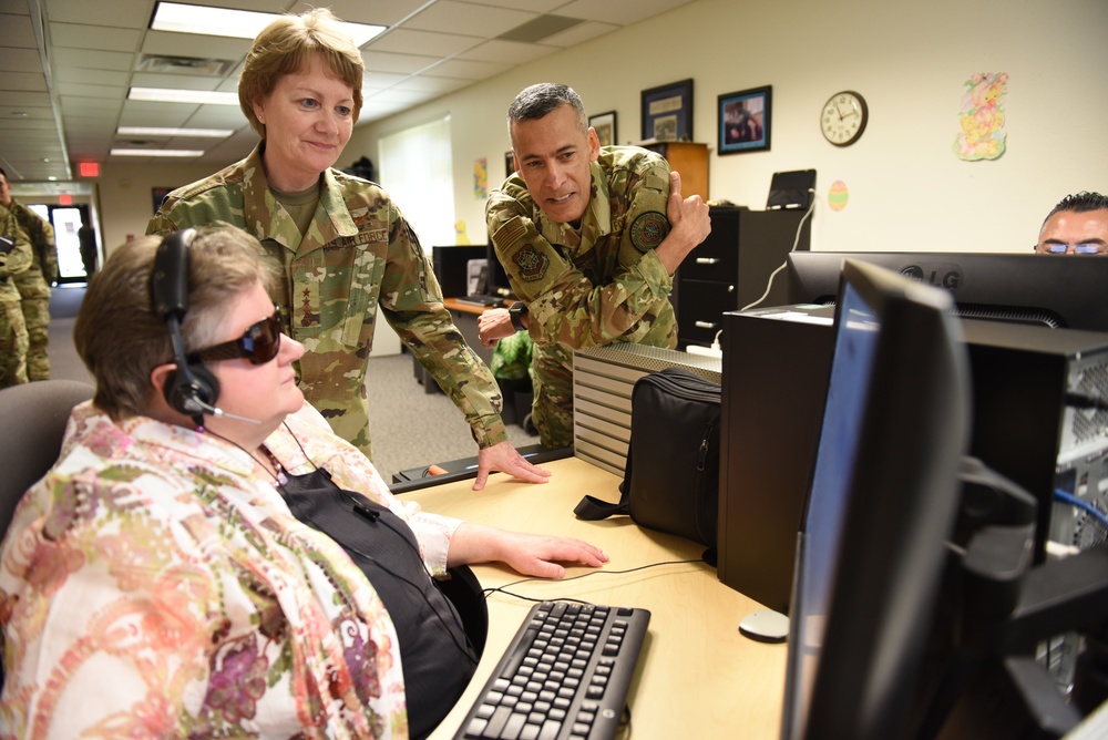 AMC leadership team visits Travis Air Force Base