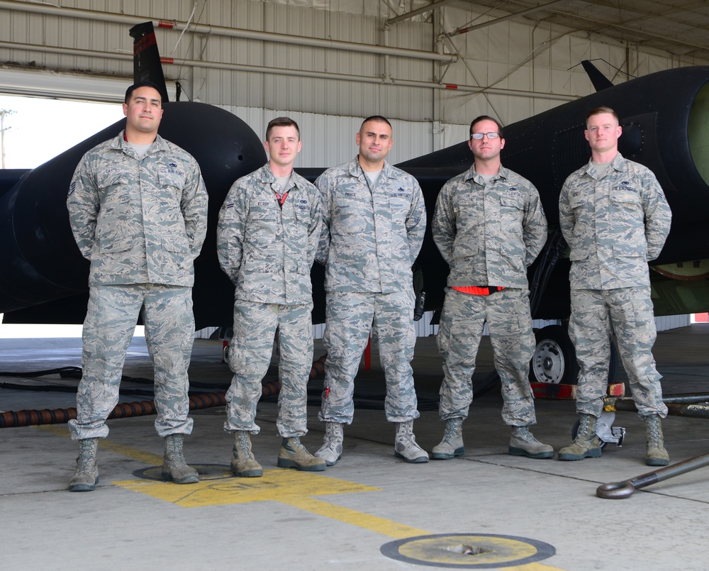 9th MXG maintain rare U-2 Black Letter Jet at Beale