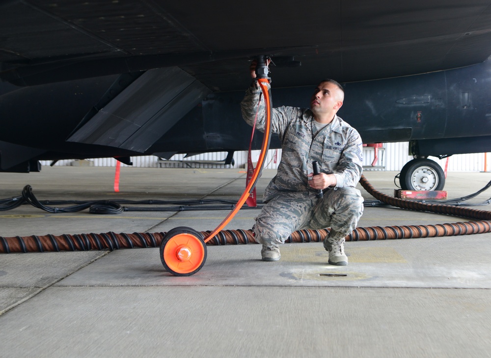 9th MXG maintain rare U-2 Black Letter Jet at Beale