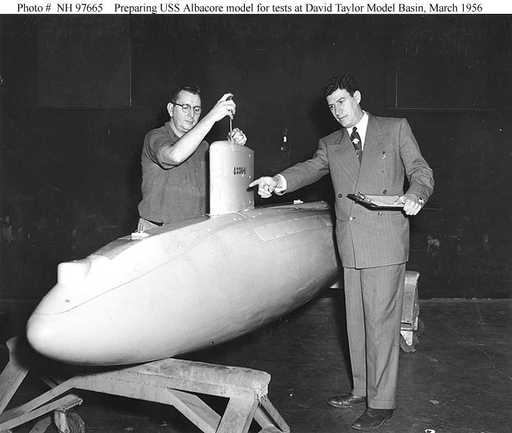 Carderock submarine history