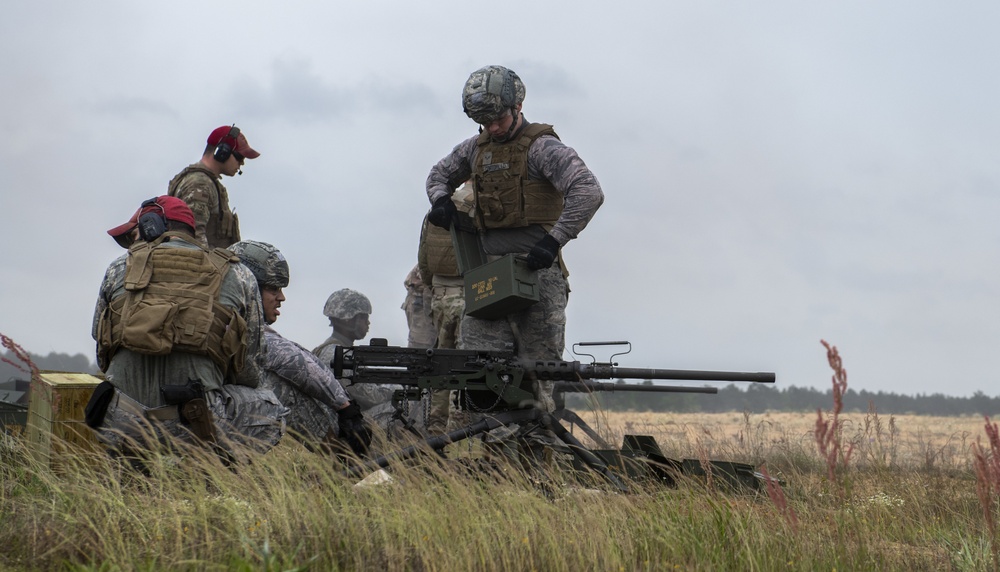 Defenders perform annual M2 machine gun qualification