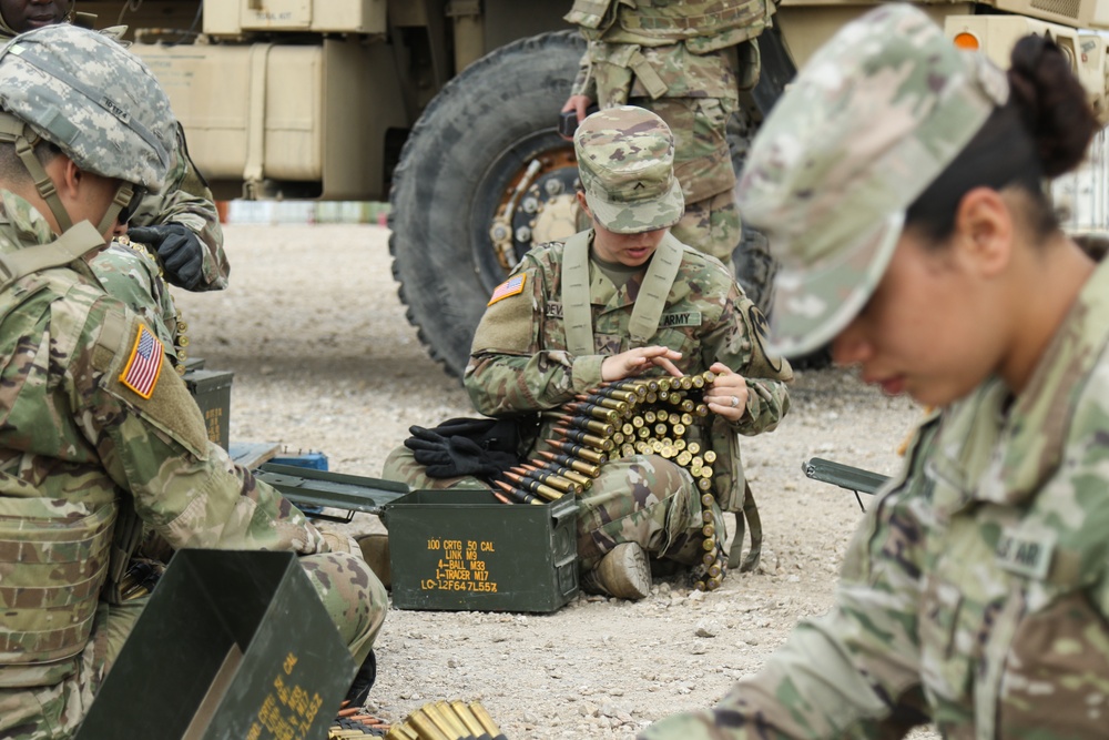 Wagonmaster Sergeant's Time Training – Munitions Distribution