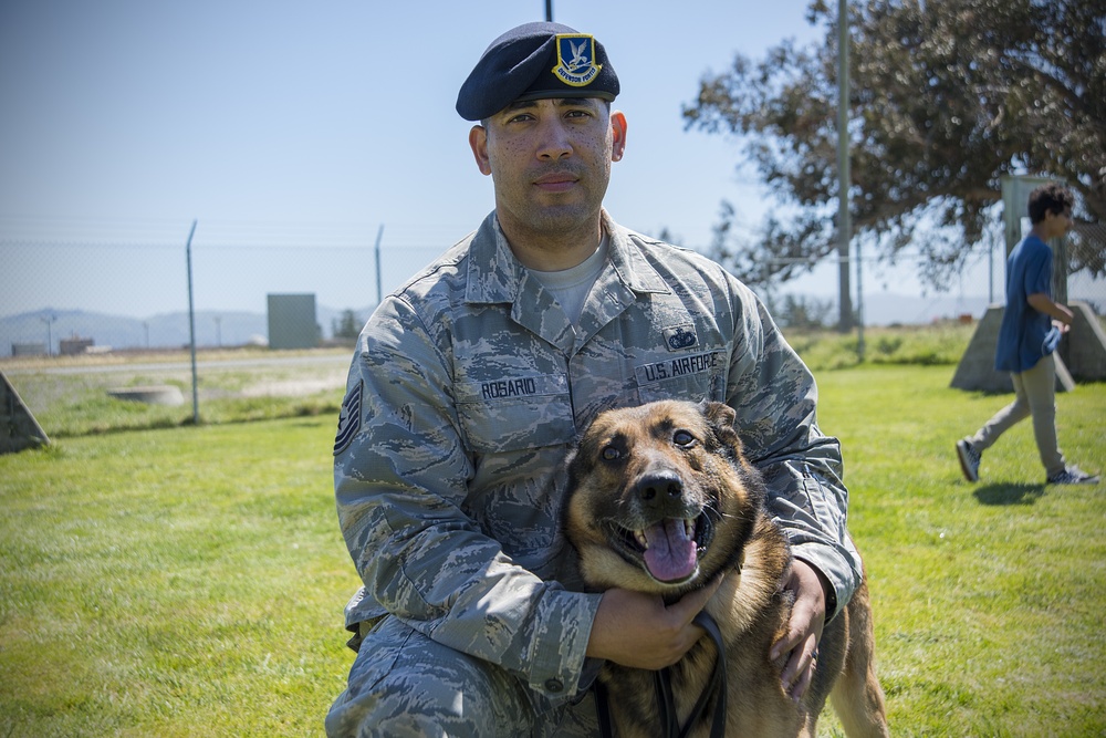 Three Military Working Dogs retire from Vandenberg