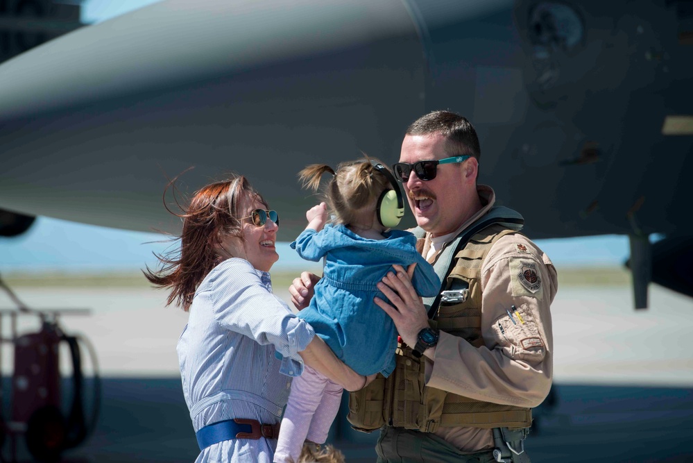 391st Returns from deployment to Southwest Asia