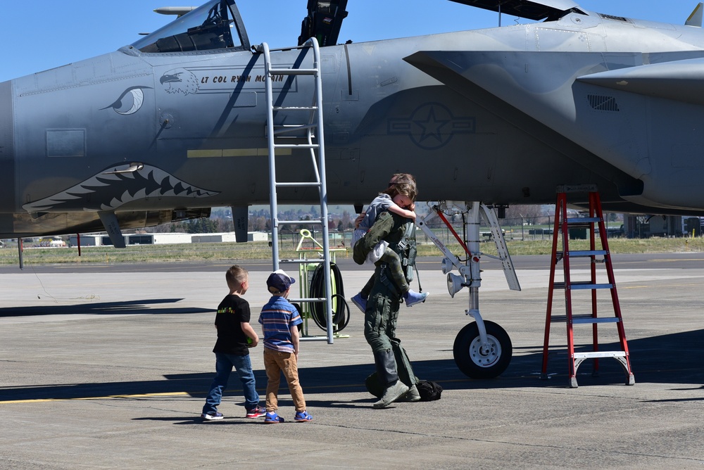 114th Fighter Squadron Change of Command