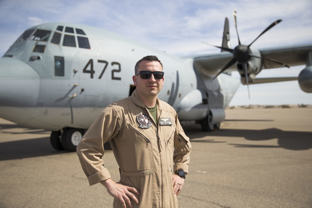 KC-130 Pilot, Capt. Attebury