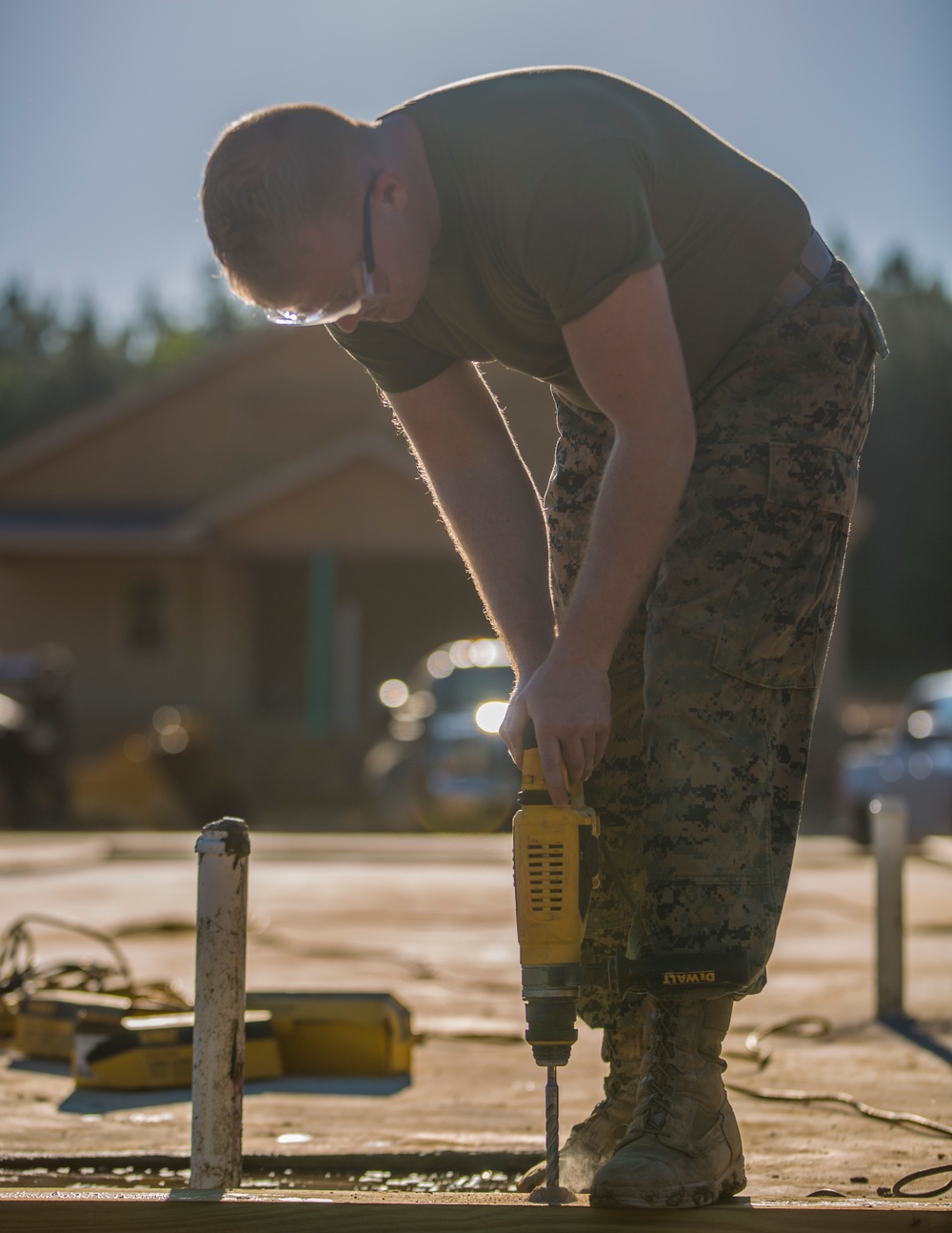 6th ESB builds Camp Kamassa