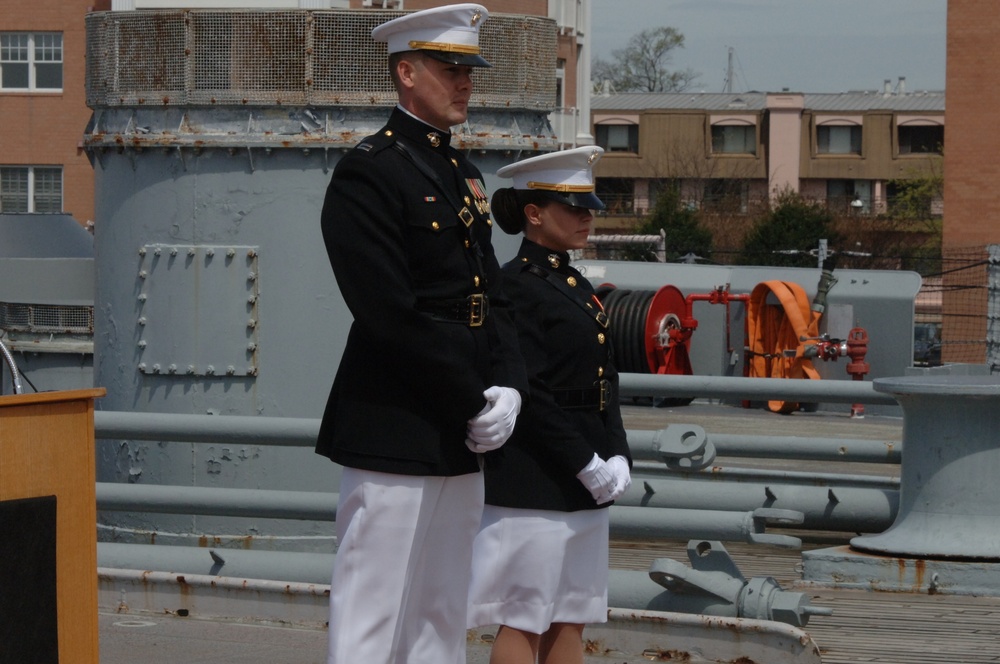 USMC Commissioning Ceremony