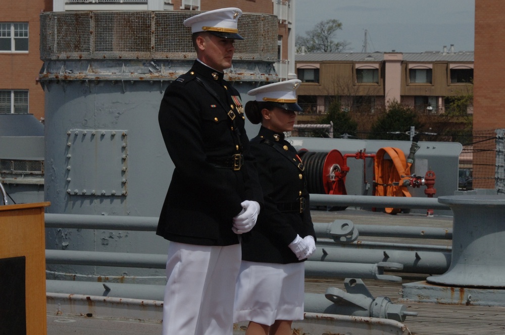 USMC Commissioning Ceremony