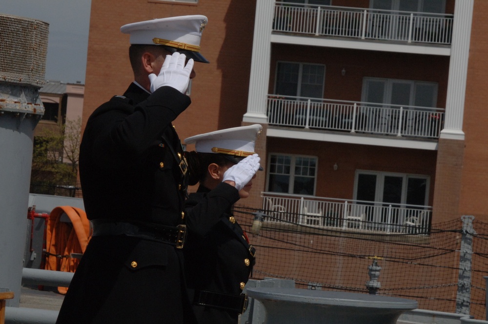 USMC Commissioning Ceremony