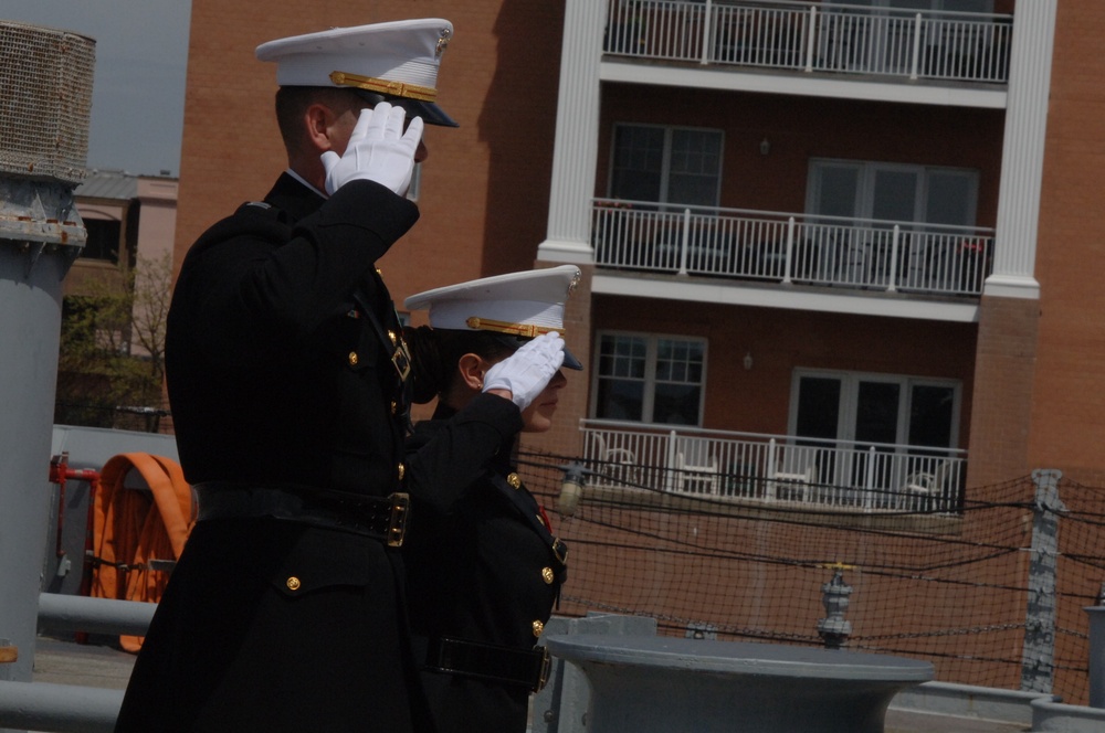 USMC Commissioning Ceremony