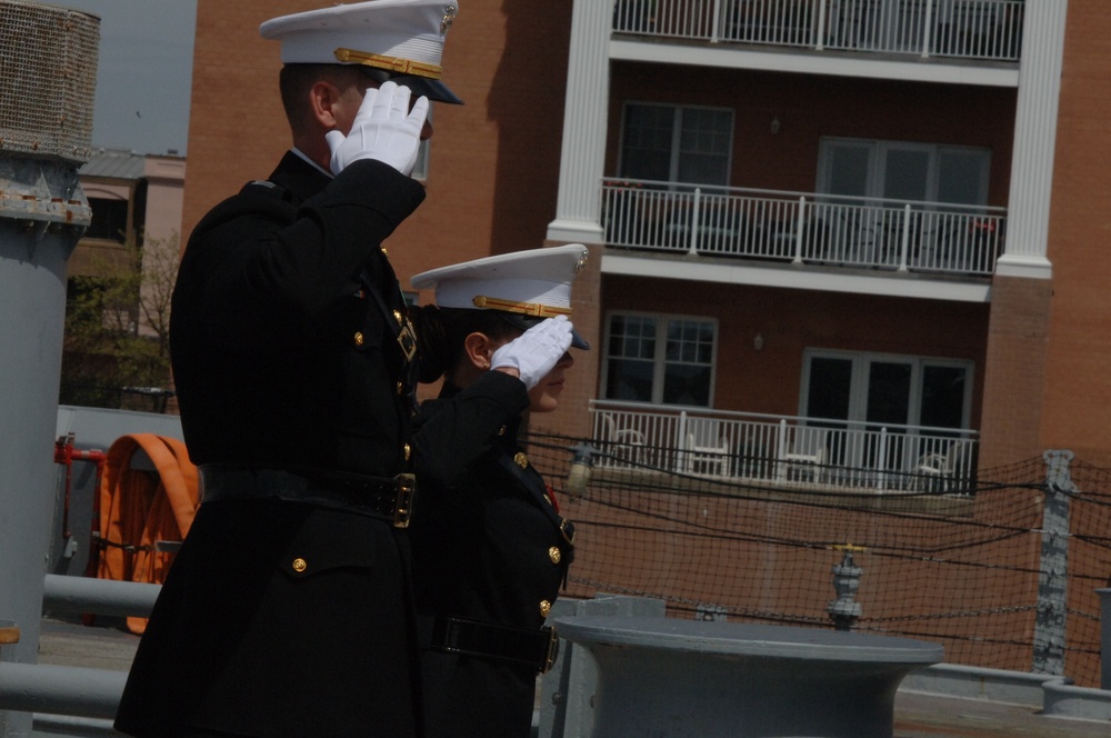 USMC Commissioning Ceremony