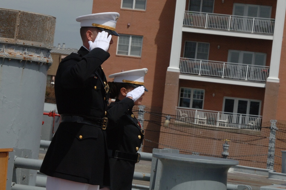 USMC Commissioning Ceremony