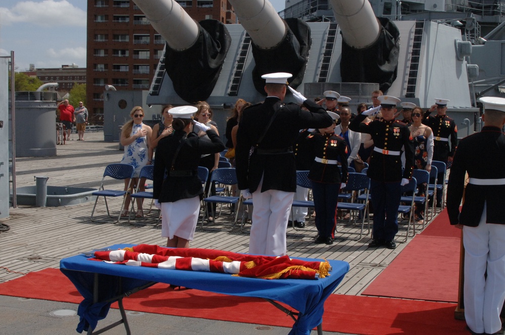 USMC Commissioning Ceremony