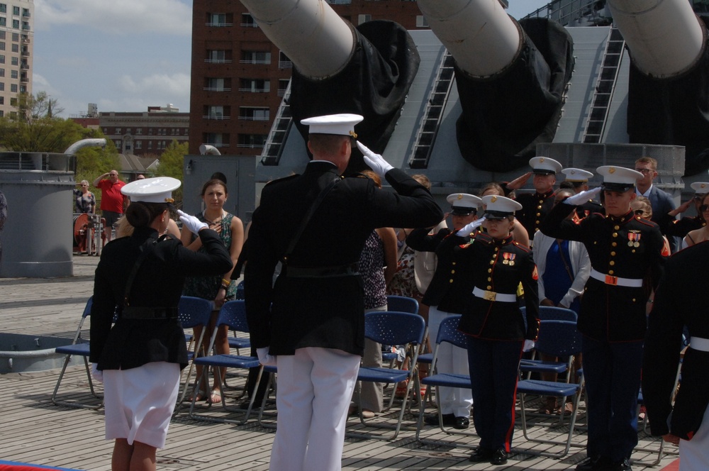 USMC Commissioning Ceremony