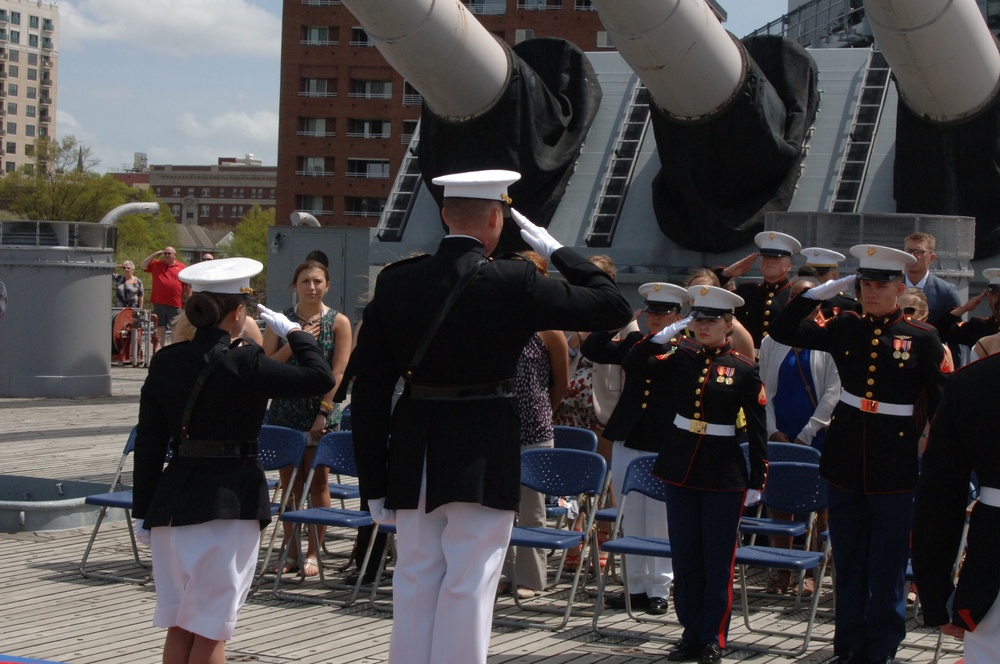 USMC Commissioning Ceremony