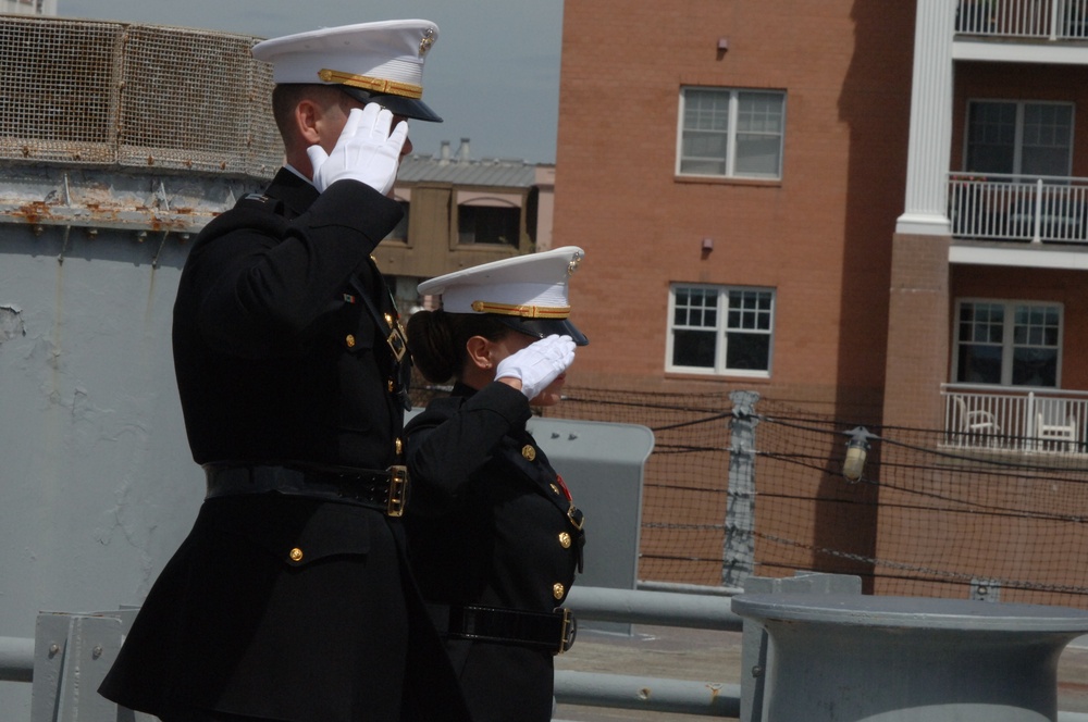 USMC Commissioning Ceremony