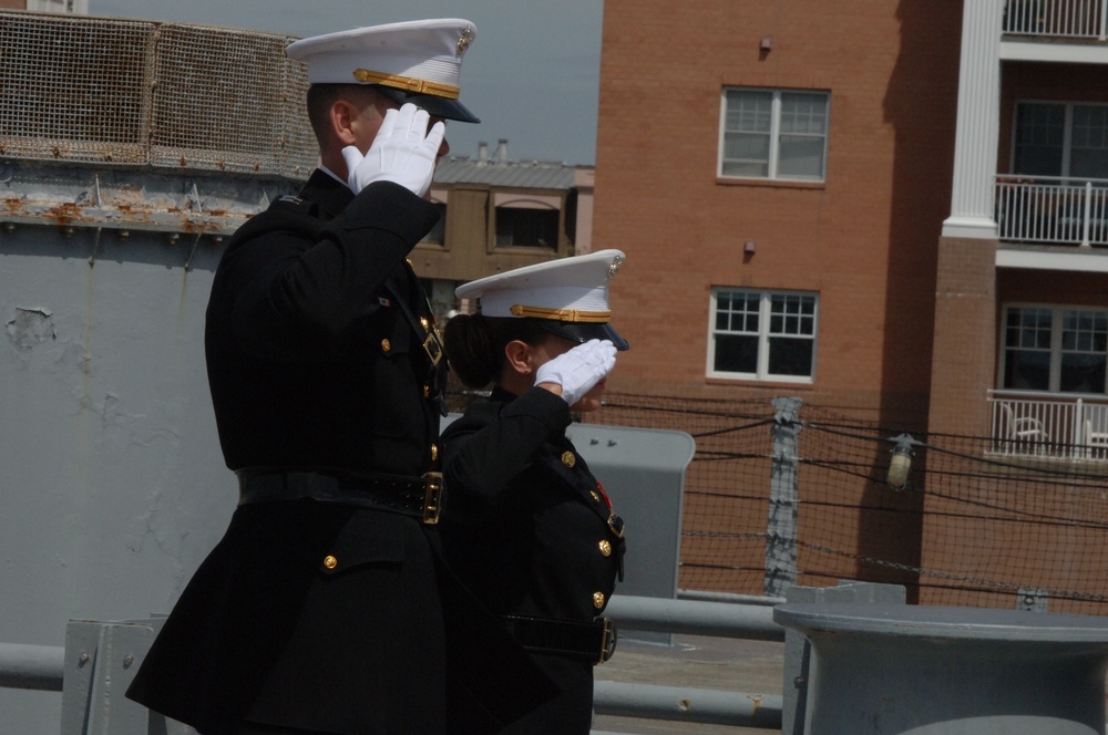 USMC Commissioning Ceremony