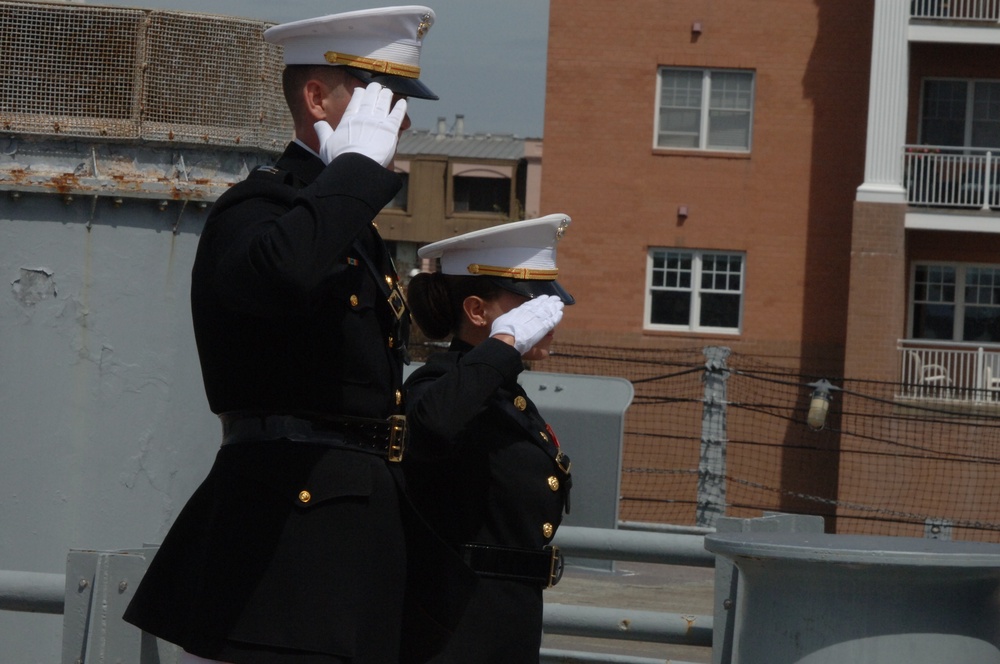 USMC Commissioning Ceremony