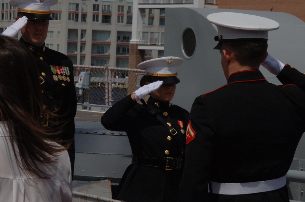 USMC Commissioning Ceremony