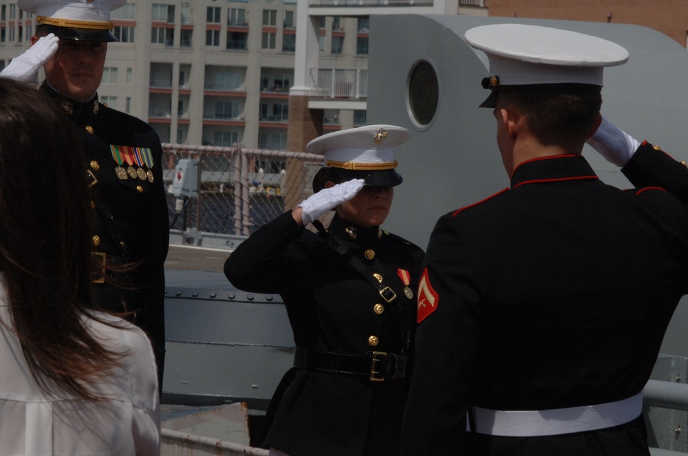 USMC Commissioning Ceremony