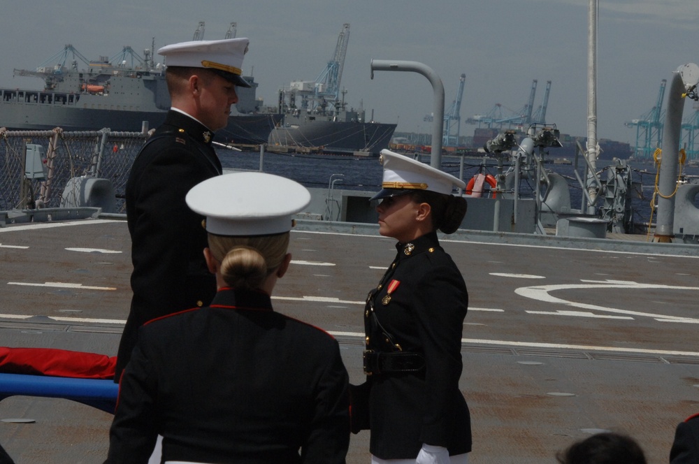 USMC Commissioning Ceremony