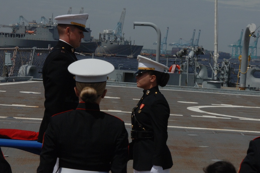 USMC Commissioning Ceremony