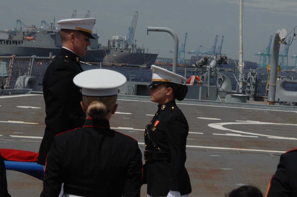 USMC Commissioning Ceremony