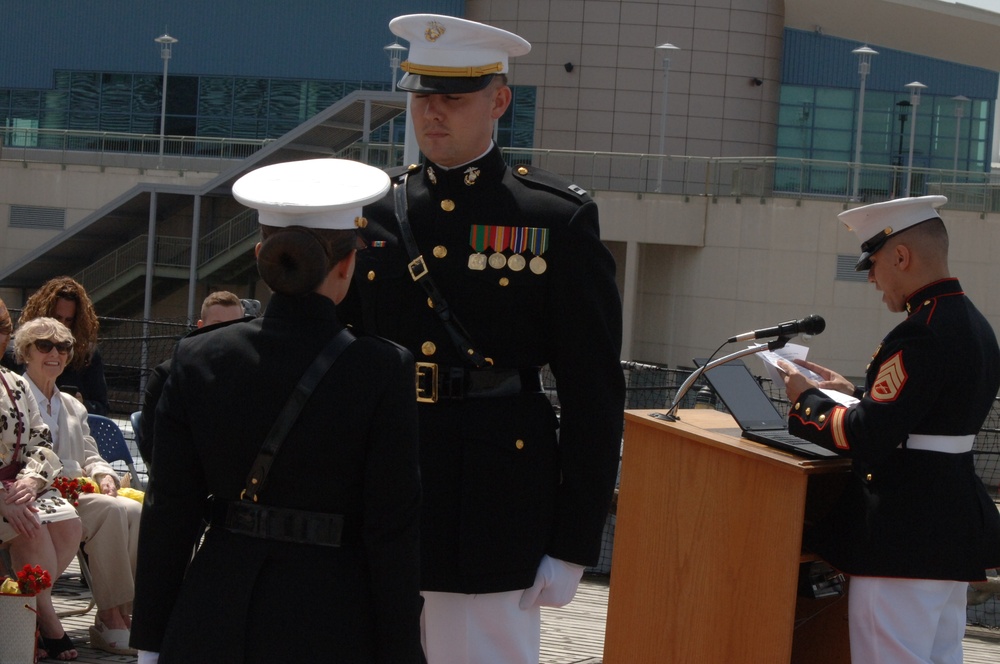 USMC Commissioning Ceremony