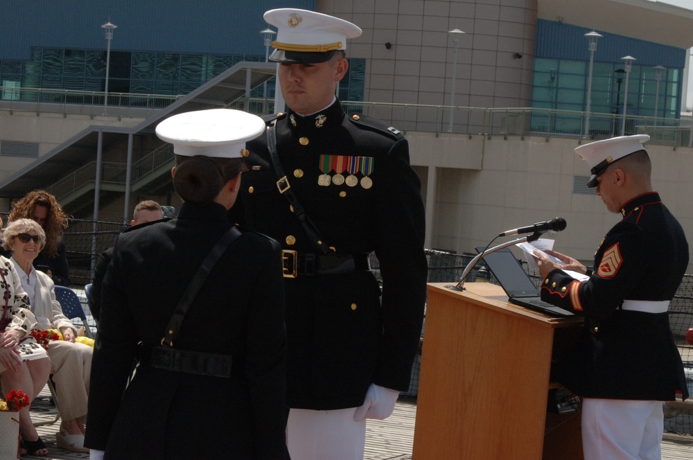 USMC Commissioning Ceremony