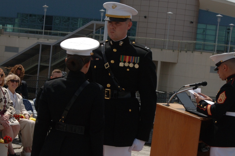 USMC Commissioning Ceremony