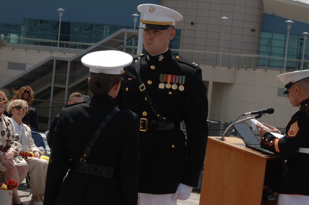 USMC Commissioning Ceremony