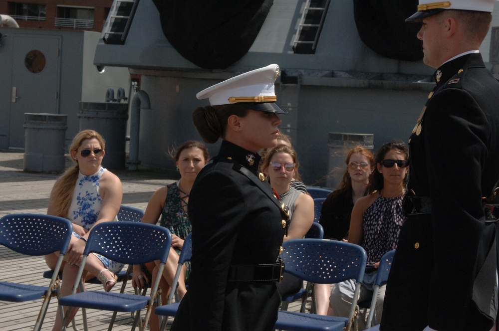 USMC Commissioning Ceremony